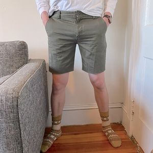 Brixton brand olive shorts